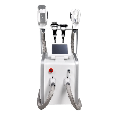 Vücut Şekillendirici için Taşınabilir 4 1 Cryo Yağ Dondurma Makinesi Kavitasyon RF