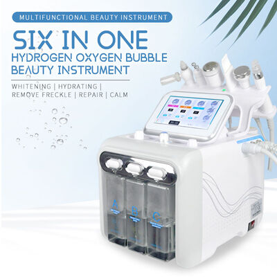 6 in 1 Hidro Oksijen Balonlu Yüz Makine Karışıklık Kaldırıcı Salon Güzellik Cihazı