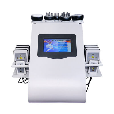Máquina Belleza 6 ve 1 Kavitasyon 40K Adelgazamiento Rejuvenecimiento RF