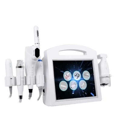V-Max 4D Hifu Güzellik Makinesi Liposonik Vajinal Sıkıştırma Deri Terapisi Altın RF 6 In 1 Güzellik Cihazı