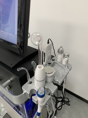14 in 1 Hidrofacial dermabrasyon büyük kabarcık oksijen spreyi yüz LED cilt gençleştirme makinesi