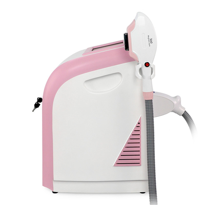 Portatif Pembe Elight IPL SHR OPT Saç çıkarma Cilt gençleştirme Makine Güzellik Salonu için