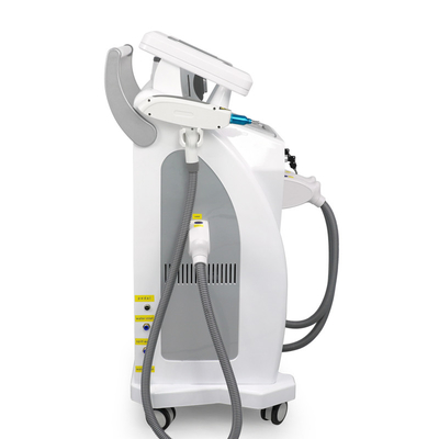 Çift Ekranlı 3 In 1 Multifunction IPL RF Nd Yag Lazer Deri Yenilenme Saç Kaldırma Güzellik Makinesi