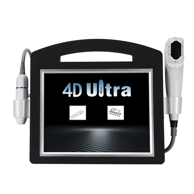 Taşınabilir 2'de 1 kırışıklık çıkarıcı yüz zayıflatıcı kilo verme radarı oyma 4d Hifu güzellik makinesi