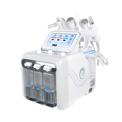 7 in 1 Çok fonksiyonel cilt bakımı hidra karabaş ekstraksiyon hidro akva yüz güzelliği makinesini led maskesi ile