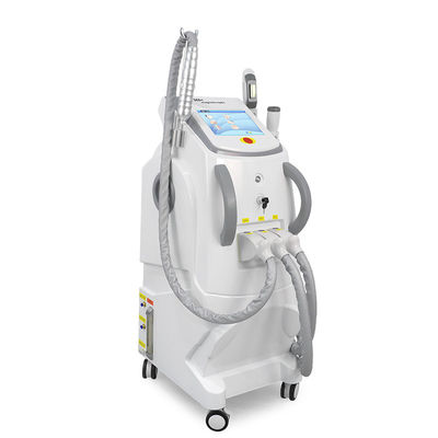 Çok fonksiyonlu güzellik makinesi 3 in 1 Elight Ipl Opt Saç çıkarma ve Nd Yag Karbon Peeling Dövme çıkarma makinesi Beyazlama