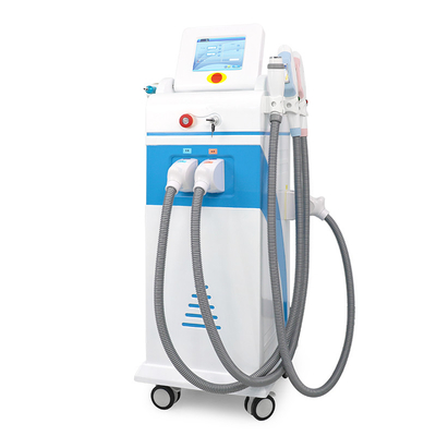 Elight Laser RF IPL Nd Yag Saç Çekme Cihazı ile 4'te 1 Güzellik Makinesi