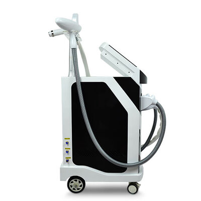 3 in1 çok fonksiyonel Lazer Güzellik makinesi E ışık Dikey Üç saplı Saç çıkarma Lazer Ağrısız Güvenli Saç çıkarma Lazer Dövme çıkarma RF makinesi