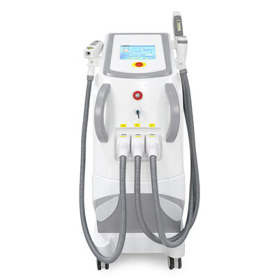 Üçü Bir Arada Çok Fonksiyonlu Lazer Güzellik Makinesi Dikey Üç Tutamak Lazer Epilasyon Ağrısız Güvenli Lazer Epilasyon Lazer Dövme Silme RF Makinesi