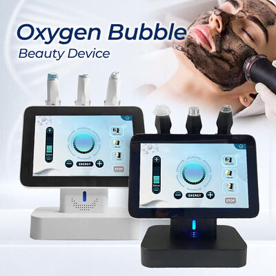 3'ü 1 Arada Oksijen Jet CO2 Kabarcık Derin Temizleyici Yüz Güzellik Salonu Makinesi