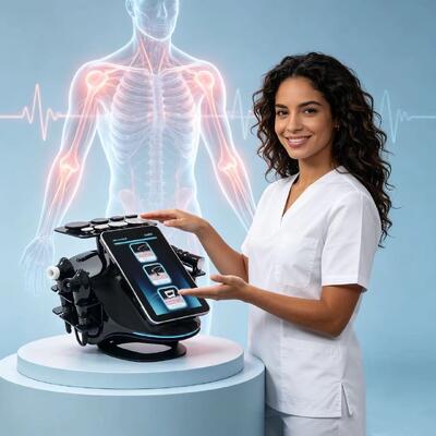Tensamax Pro RF Makinesi, ameliyat sonrası fibroz iyileşmesi için radyo frekanslı cihaz.