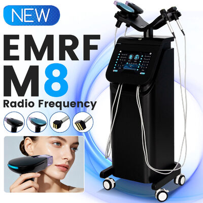 2026 En Yeni 4'ü 1 Arada EMRF M8 Altın Fraksiyonel Mikroiğneleme Yüz Makinesi Cilt Gençleştirme Cilt Sıkılaştırma İçin